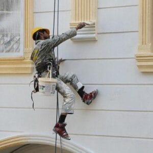 رنگ آمیزی نمای سیمانی - رنگ آمیزی نمای آجری - رنگ آمیزی نمای سنگی 